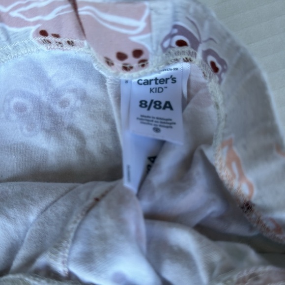 Carters butterfly leggings Sz 8 - Picture 6 of 10